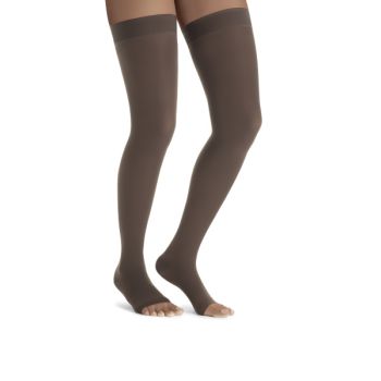JOBST® UltraSheer Class 1 Thigh Hold Up with Lace Topband