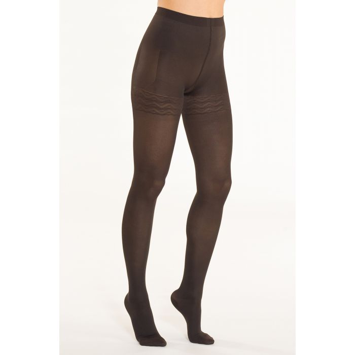 Solidea Wonder Model 140 Opaque Support Tights [Style 313A4] Nero (Black)  XL