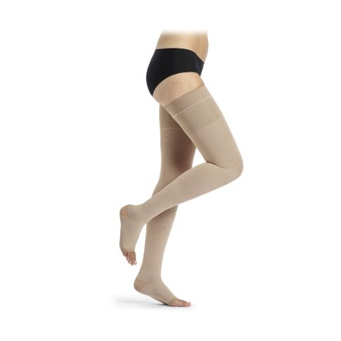 Sigvaris 504 Class 3 Thigh with Knobbed Grip Top