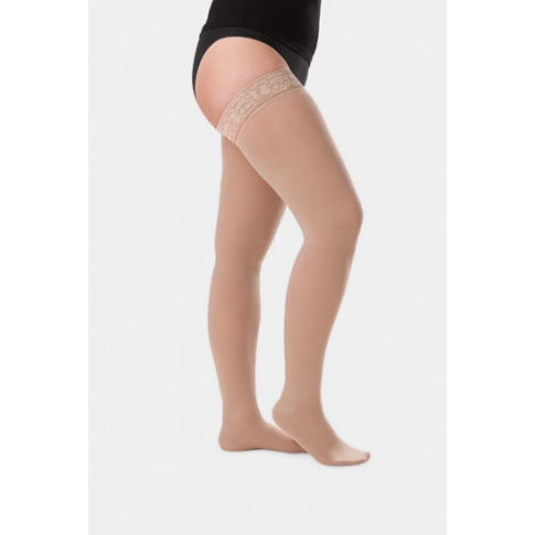 Juzo® Soft 2002 Class 2 Thigh with Lace Top Band