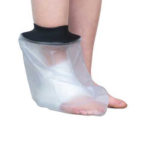 SealCuff® Waterproof Shower Cover for Foot: OneSize, Adult Foot