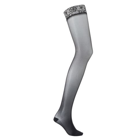 Essential SemiTransparent Class 2 Thigh Hold Up Compression Stockings